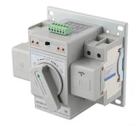 Commutateur de transfert automatique monophasé 2P 63 A double puissance avec tension nominale AC220 V/AC400 V, avec terminal en cuivre à forte conductivité et coque en métal