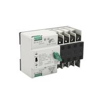 Commutateur de transfert automatique, Onduleur PV ATS Commutateurs de transfert automatique à double puissance sans interruption 2P 3P 4P 110V 220V 63A 100A Photovoltaïque Solaire(220v 100a)