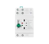 Commutateur de transfert automatique photovoltaïque ME1-63PV/2P 63A 230VAC for alimentation CC solaire photovoltaïque et alimentation CA urbaine