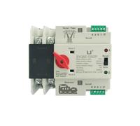 Commutateur de transfert de puissance double ATS 2p 125A, sélecteur électrique monophasé sur rail 230 V 110 V ininterrompu(125A 230V PV type)