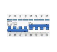 Commutateur de transfert de puissance double manuel 4P-4P/disjoncteur de verrouillage puissance photovoltaïque AC 380V(AC 16A - AC 16A)