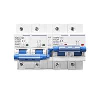 Commutateur de transfert manuel DC MTS 125A, commutateur de puissance double 2P Plus 2P, disjoncteur DC pour système photovoltaïque(80A)