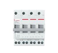 Commutateur de transfert manuel double alimentation modulaire 1P 2P 3P 4P 40A 63A, interrupteur de déconnexion CA, disjoncteur(3P,63A)