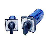 Commutateur de transfert universel 0-6, sept vitesses, 6 sections, LW26-20/6, commutation de tension d'alimentation, contrôle de sélection à six voies et à deux fils