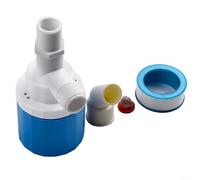 Commutateur de valve à flotteur de réservoir d'eau automatique pour tour d'eau de piscine avec connexion filetée G1/2, utilisation en matériau plastique (1,27 cm - eau supérieure)