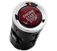Commutateur de verrouillage d'allumage de voiture Commutateurs à bouton-poussoir de voiture interrupteur un bouton démarrage et d'arrêt clé moteur, pour HR-V 2016 2017 2018 1,8 L