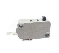Commutateur de voyage pour four à micro-ondes KW3A - Interrupteur de fin de course normalement ouvert pour appareils de cuisine - 27,8 x 10,3 x 15,9 mm - Gris - Interrupteur de sécurité de porte PBT