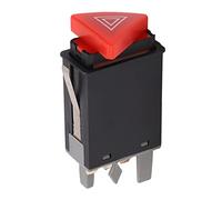 Commutateur de Voyant D'avertissement, Bouton de Commutateur de Flash D'avertissement de Danger ABS 1U0953235B Remplacement du Commutateur de Voyant D'avertissement pour 1U5 1996-2010