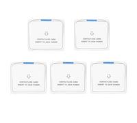 Commutateur d'économie d'énergie pour hôtel 5 pièces, carte magnétique d'hôtel, panneau de capteur d'électricité, carte d'identité d'économie d'énergie, carte T5557