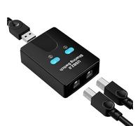 Commutateur d'imprimante USB 1/2 pièces - Dispositif de partage d'imprimante, commutateur de partage USB | Hub de commutation d'imprimante, sélecteur d'imprimante USB, adaptateur de partage