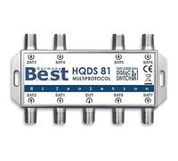 COMMUTATEUR DISEQC 8x1 BEST GERMANY HD 3D Switch TV SAT LNB 8 ENTREÉS 1 SORTIE