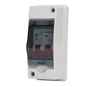 Commutateur D'isolateur Solaire DC 500 V PV, Protection contre les Surcharges, Boîte de Disjoncteur Miniature RV DC500 V IP65 étanche pour Système de Production D'énergie Solaire