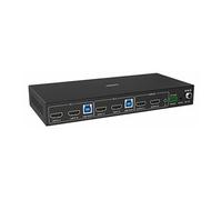 - Commutateur écran-clavier-souris/audio/USB - dual head, HDMI 4K60, USB 3.0 - 2 x KVM / audio / USB - 1 utilisateur local - de bureau