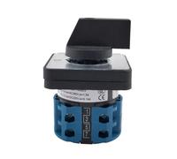 Commutateur électrique à came rotative, 2/3/4 positions, 8 bornes, 500V, 20a, LW28-20(3P 8T 102)