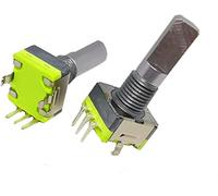 Commutateur Encodeur 5 PCS EC11 360 Rotary 20 Potentiomter Plum Hadle mm rotatif non commutateur 3 broches