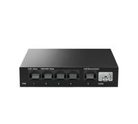 Commutateur Ethernet 2,5 GbE À 5 Ports, Non Administrable, 1 Emplacement SFP+ 10 GB, Configuration Simplifiée, Plug-and-Play(US Adapter)