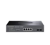 Commutateur Ethernet 4 Ports 2.5G, commutateur réseau 2.5Gbe avec Hub réseau de Liaison Montante SFP + 10G, répartiteur Internet TL-SH1206 (Size : EU Adapter)