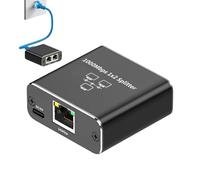 Commutateur Ethernet - Gigabit 1 To 2 Splitter, 1000 Mbps High Speed LAN Hub, USB Power Cable Included, Stable Internet Signal Transmission, Compact Network Adapter | Cat 5 5e 6 7 8 Compatible Home Of