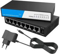 Commutateur Ethernet Gigabit À 8 Ports 1000 Mbps Commutateur Ethernet Gigabit Répartiteur Internet Commutateur Intelligent Commutateur Réseau Ethernet 10/100/1000 Mbps Prise Eu