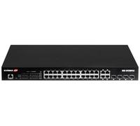 Commutateur Ethernet industriel EDIMAX IGS-5428PLC 24+4 ports 56 GBit/s fonction PoE