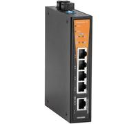 Commutateur Ethernet industriel Weidmüller IE-SW-BL05T-1GT-4GTPOE 10 / 100 / 1000 MBit/s fonction PoE