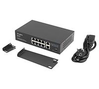 Commutateur Ethernet RSFE-8P-2GE-120 IEC C14, RJ45 femelle x10 Gigabit Ethern...