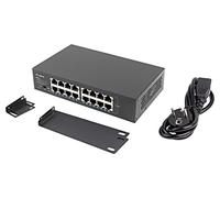 Commutateur Ethernet RSGE-16 IEC C14, prise RJ45 x16 Gigabit Ethernet LANBERG