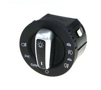 Commutateur Feux Compatible Avec Pour RS6 2008-2011 Pour Q7 2007 2008 2009 2010 2011 2012 2013 2014 Interrupteur De Phare Chromé Avec Commande Automatique
