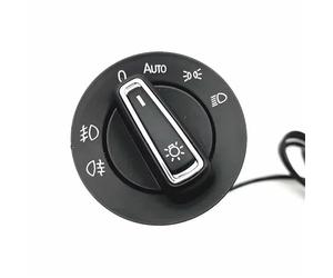 Commutateur Feux Compatible Avec VW Pour Bora 1999 2000 2001 2002 2003 2004 2005 2006 2007 2008 2009-2016 Interrupteur De Commande De Phare Automatique