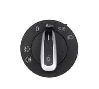 Commutateur Feux Compatible Avec VW Pour Passat Pour B6 Et Pour B7 2006, 2007, 2008, 2009, 2010, 2011, 2012-2014 Les Modèles Commande De Phares Et De Feux Antibrouillard