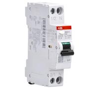 Commutateur FI/LS 6kA, 1P+N - Disjoncteur différentiel C16/0,03A