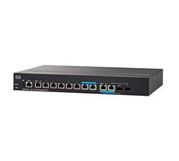 Commutateur géré Cisco SG350-8PD, Combine 6 Ports Gigabit Ethernet, 2 Ports 2.5G multigigabit et 2 Ports 2.5G/SFP, Plus 124 W PoE, Protection à Vie limitée (SG350-8PD-K9-EU)