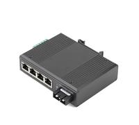 Commutateur Gigabit POE industriel géré via le Web avec 1/2 ports fibre + 1/2/4/8 ports POE, émetteur-récepteur SC monomode monofibre/double fibre(2SC-4 RJ45 1000M)