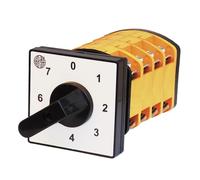 Commutateur groupe 0-1-2-3-4-5-6-7 à came étagée interrupteur à paquet 63A 1 pôle