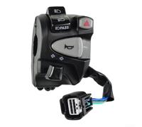 Commutateur Guidon Gauche pour moto Click150 ABS pour clignotant Avertisseur Klaxon Feux Route Intégré Interrupteur Multifonction Pièce Rechange