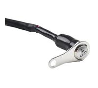 Commutateur Guidon Moto Interrupteur De Guidon De Moto, Bouton Poussoir 12 V, Lampe De Travail LED, Bouton Marche/arrêt, Double Flash, avec Cercle Lumineux