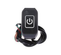 Commutateur Guidon Moto Interrupteur De Phare De Moto, Klaxon, Interrupteur De Commande Modifié, Bouton De Montage sur Guidon avec Lumière LED