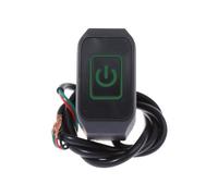 Commutateur Guidon Moto Interrupteur De Phare De Moto, Klaxon, Interrupteur De Commande Modifié, Bouton De Montage sur Guidon avec Lumière LED