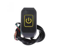 Commutateur Guidon Moto Interrupteur De Phare De Moto, Klaxon, Interrupteur De Commande Modifié, Bouton De Montage sur Guidon avec Lumière LED