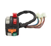 Commutateur Guidon Moto Interrupteur Guidon Moto 22mm Multifonctionnel Commande Klaxon Phare Atv Véhicule Tout-terrain Électrique Universel