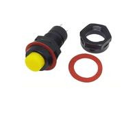 Commutateur Guidon Moto Lot de 20 Ou 100 Interrupteurs Miniatures À Bouton-Poussoir De 10 Mm DS-211 DS-213, À Verrouillage Automatique Et Momentané