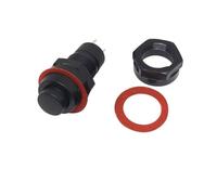 Commutateur Guidon Moto Lot de 20 Ou 100 Interrupteurs Miniatures À Bouton-Poussoir De 10 Mm DS-211 DS-213, À Verrouillage Automatique Et Momentané