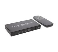 Commutateur HDMI 2.1 4K 120 Hz 3 entrées vers 1 sortie Affichage avec télécommande