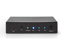 Commutateur HDMI™ | 3 port(s) | 1x USB-C™ / 2x HDMI™ Entrée | 1x HDMI™ Sortie | 4K@60Hz | 18,0 Gbps | Métal | Anthracite