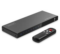 Commutateur HDMI 5x1, 4K/60Hz UHD avec HDR, 18 Gbps, HDCP 2.2