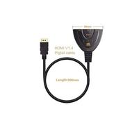 Commutateur HDMI Automatiques 4k, 3 Entrées 1 Sortie HDMI Switch - UHD HDR 3D 1080p HDCP, Splitter Switcher Répartiteur Sélecteur Auto pour HDTV - Reconditionné