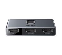 Baseus Hub Matrix HDMI CAHUB-BC0G 2in1/1in2 Gris spatial