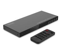 Commutateur HDMI - DIGITUS - DS-55345 - 4x2 - UHD 4K30 Hz - Multi Viewer - Métal Noir