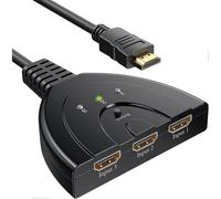 Commutateur HDMI Gana, commutateur HDMI, répartiteur HDMI 3 en 1