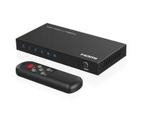 Commutateur HDMI MicroConnect 3x1 4K à 60 Hz, HDCP 2.2, avec télécommande, MC-HD